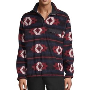 COMOX 1/4 Snap Polar Fleece SZ  L